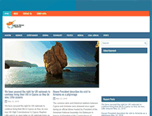 Tablet Screenshot of cyprusnewsgazette.com